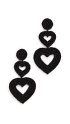 Baublebar Double Hearts Statement Drops