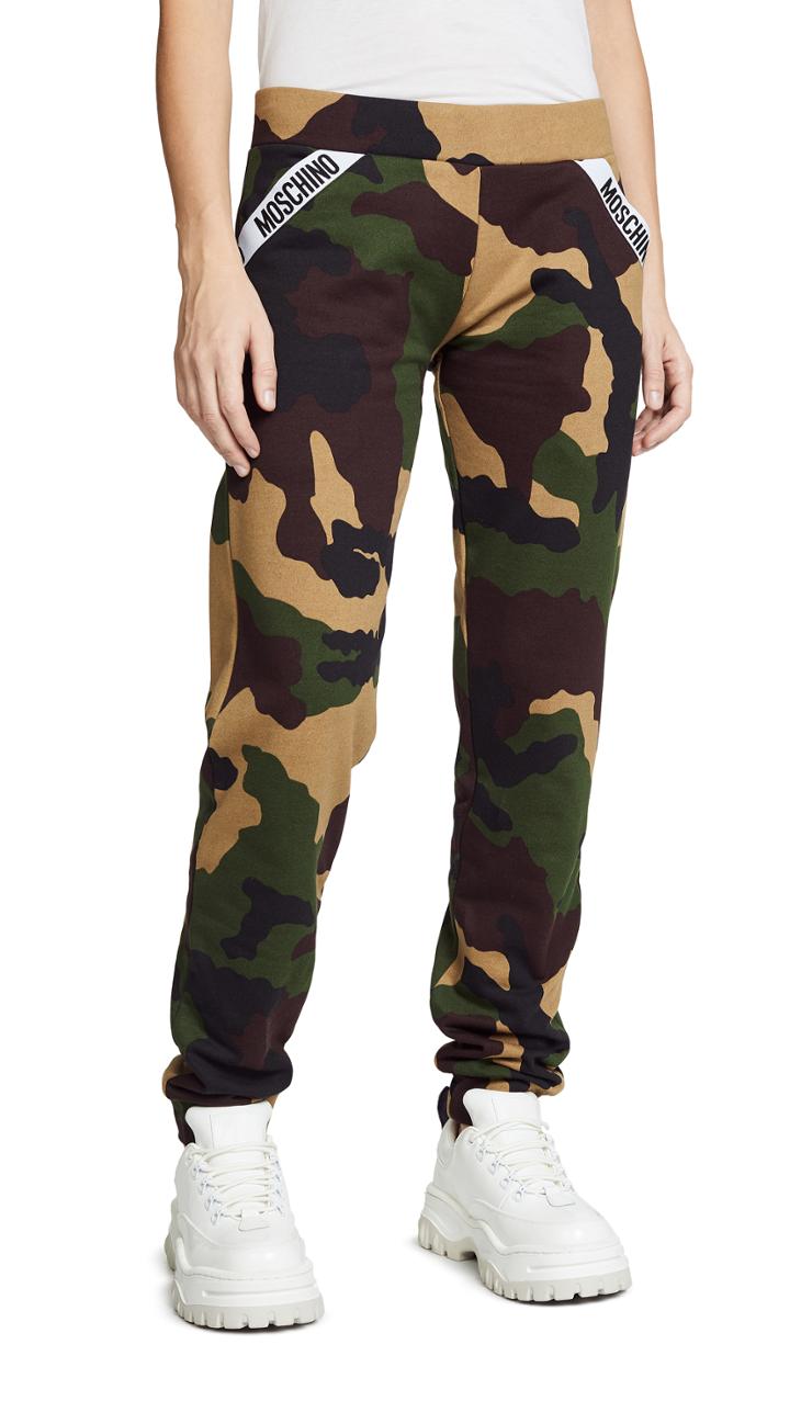 Moschino Camo Sweatpants