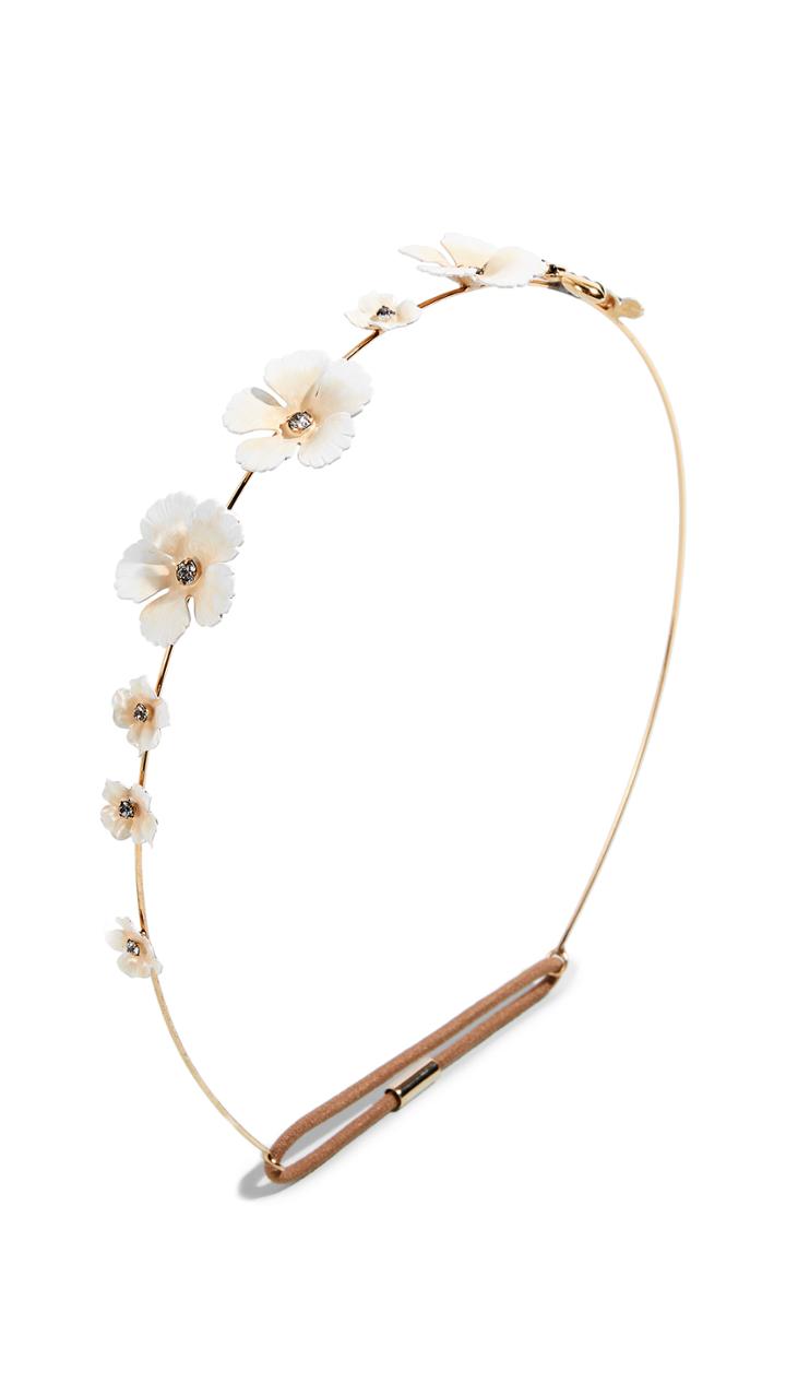 Jennifer Behr Painted Flower Bee Headband
