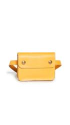 What Goes Around Comes Around Hermes Yellow Togo Waist Pouch