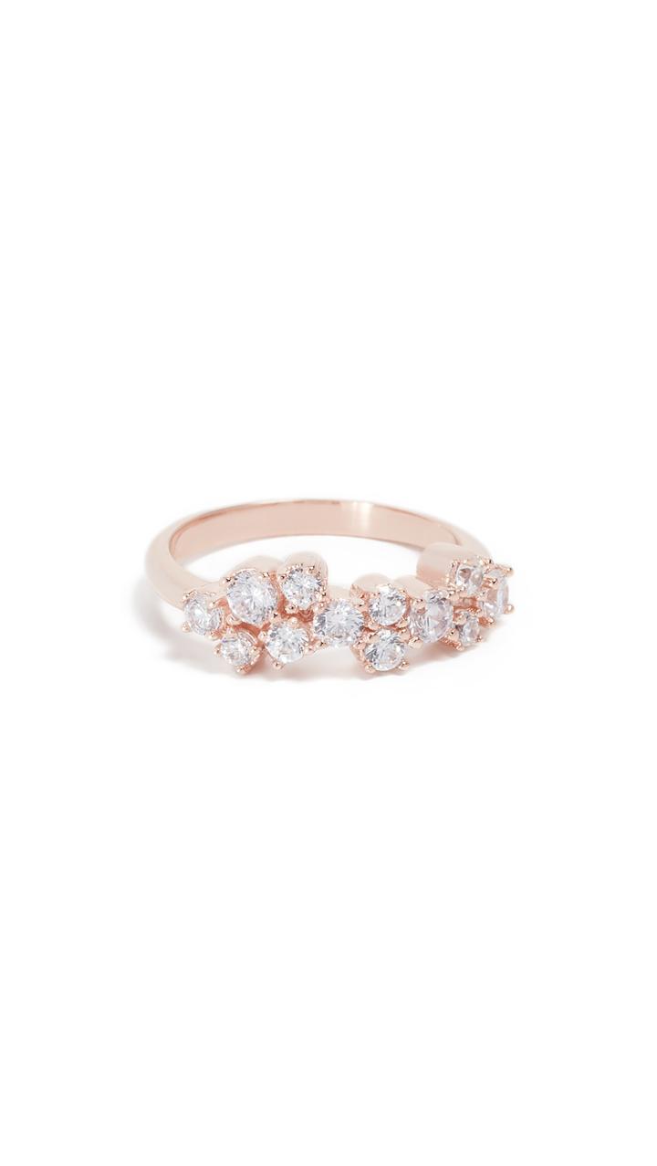 Bronzallure Cluster Stacking Band Ring