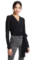 Diane Von Furstenberg Wrap Bodysuit