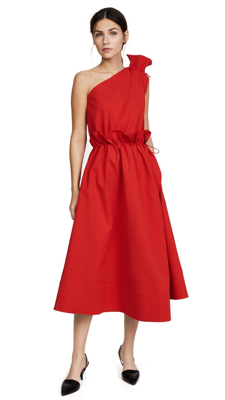 Ganni Calla Silk Scrunchie