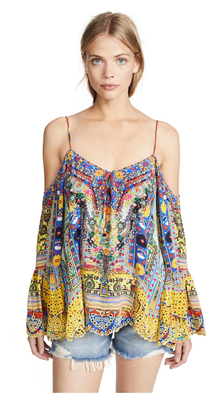 Camilla Drop Shoulder Top