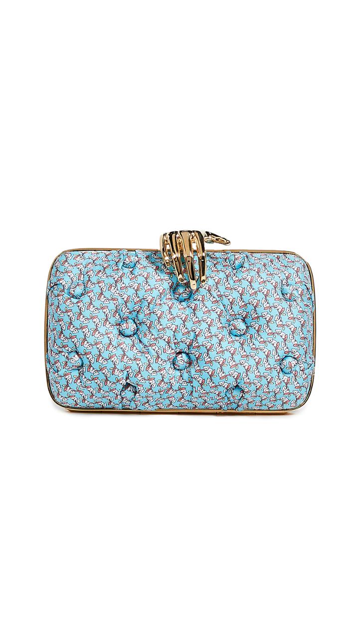 Benedetta Bruzziches Carmen Clutch With Hand