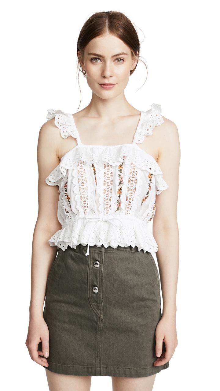 Rahi Dreamcatcher Embroidered Top