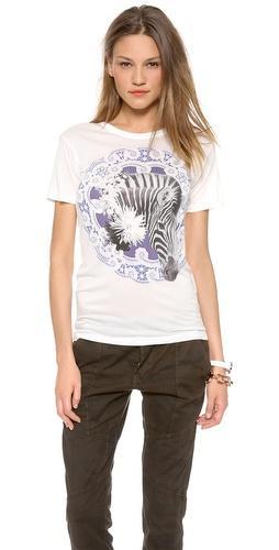 Emma Cook Zebra Lace Tee