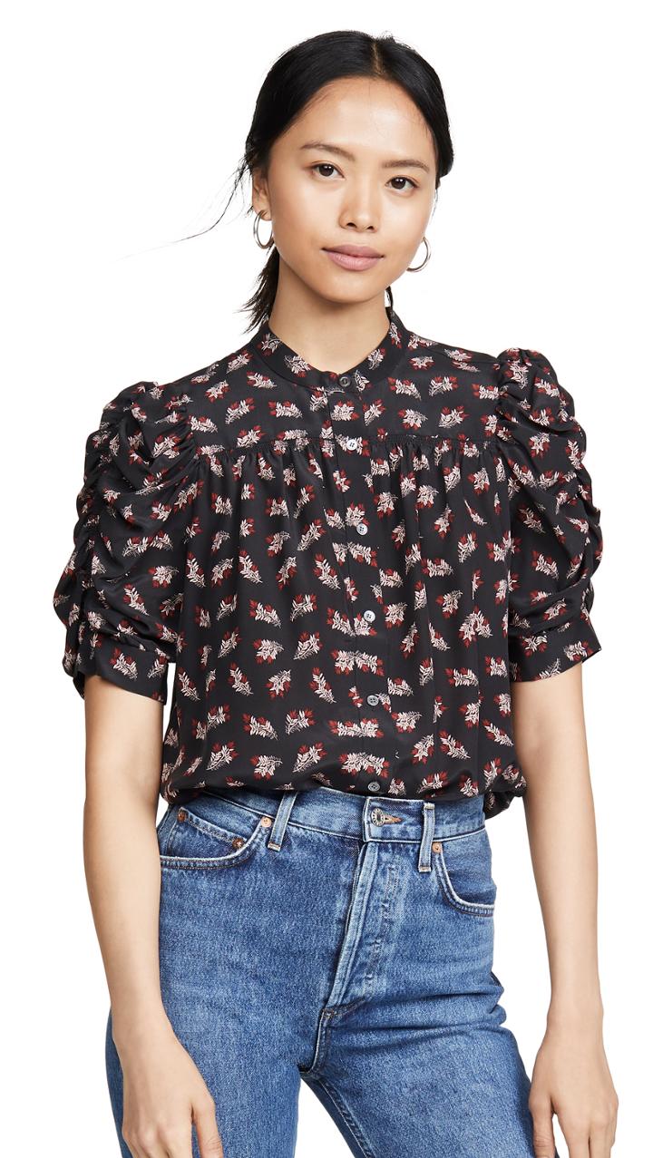 Frame Smocked Shirt