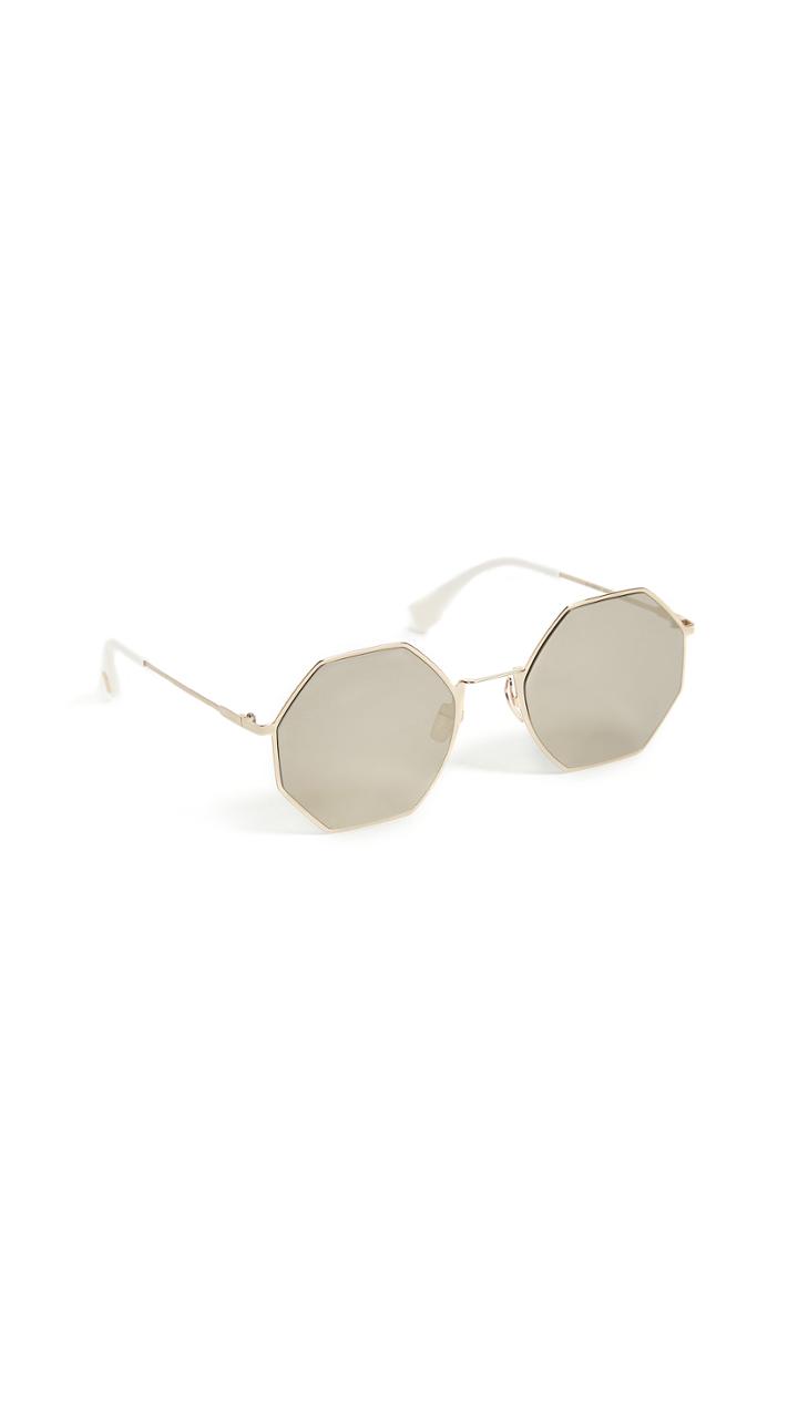 Fendi Geometric Sunglasses