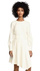 Derek Lam 10 Crosby Long Sleeve Belted Dress
