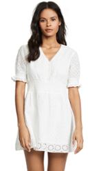 Kos Resort White Eyelet Dress