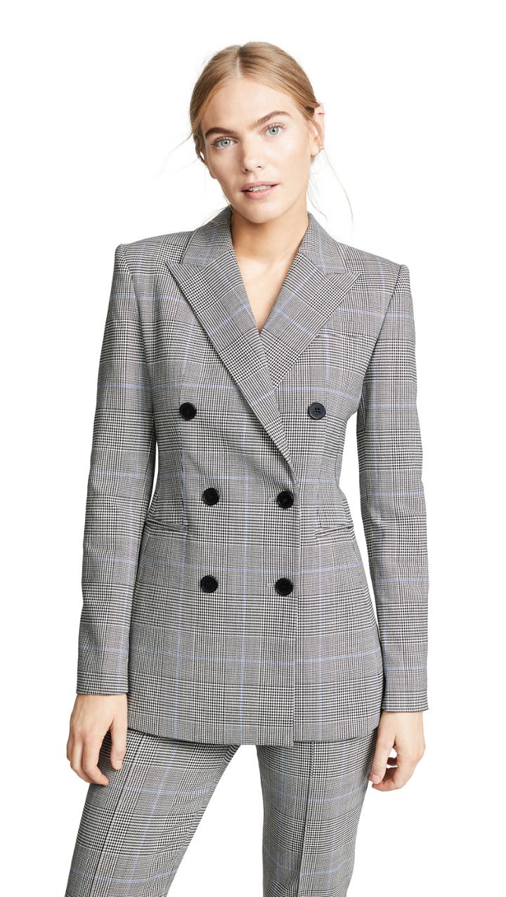 Theory Double Breasted Power Jacket