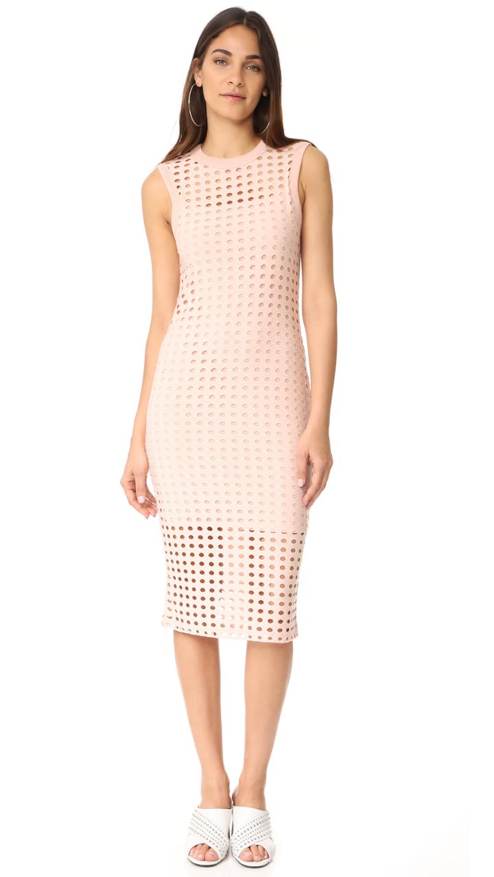 T By Alexander Wang Fitted Tank Dress