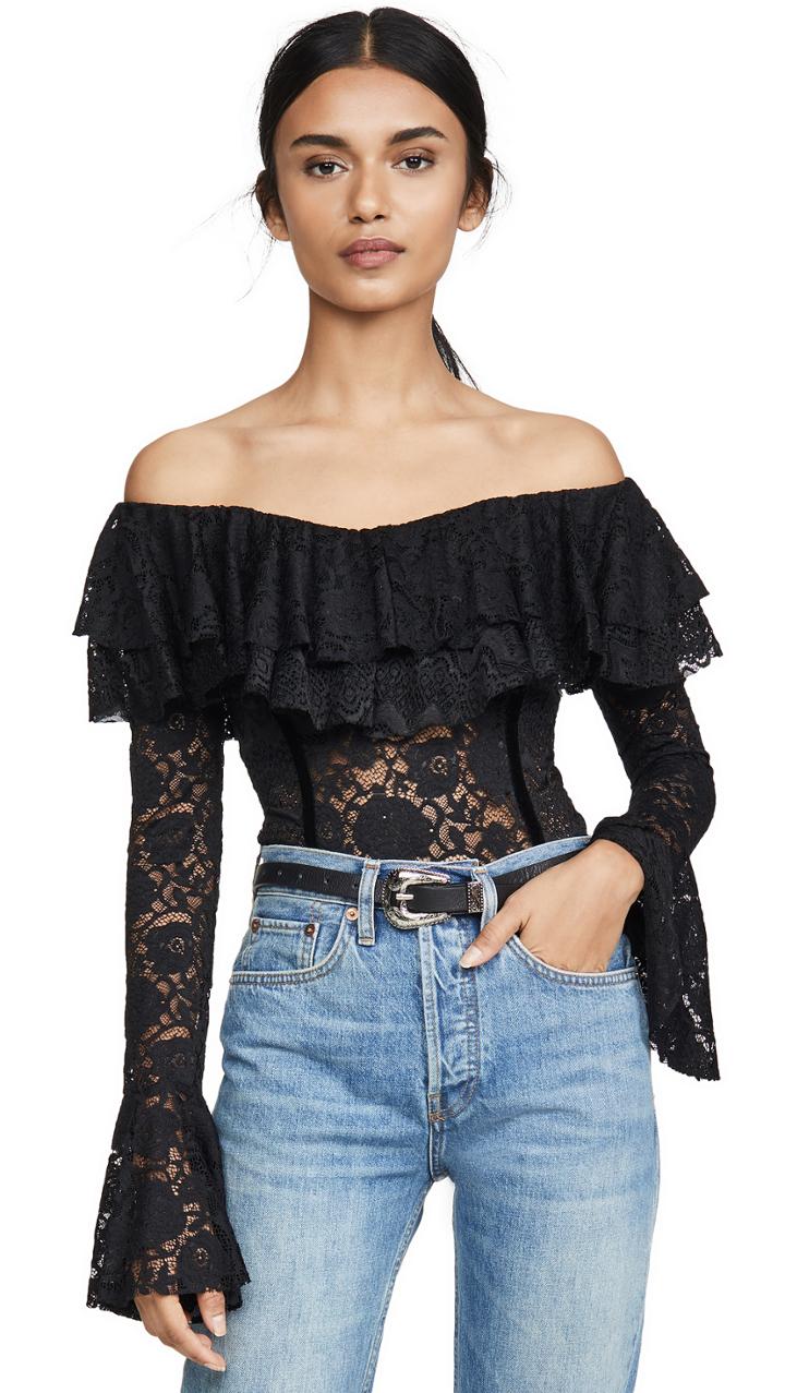 Misa Taylor Thong Bodysuit