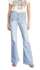 7 For All Mankind Georgia Wide Leg Jeans