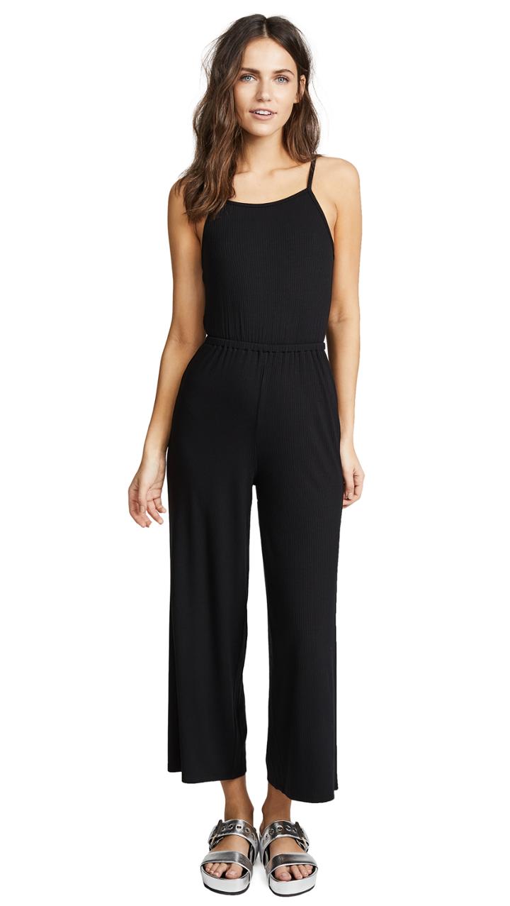 Cupcakes And Cashmere Macali Cropped Jumpsuit