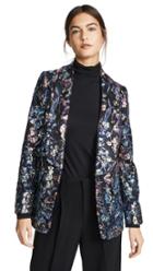 Self Portrait Sequin Embellished Jacket
