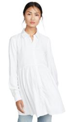 Ingrid Isabel Peplum Button Down Shirt