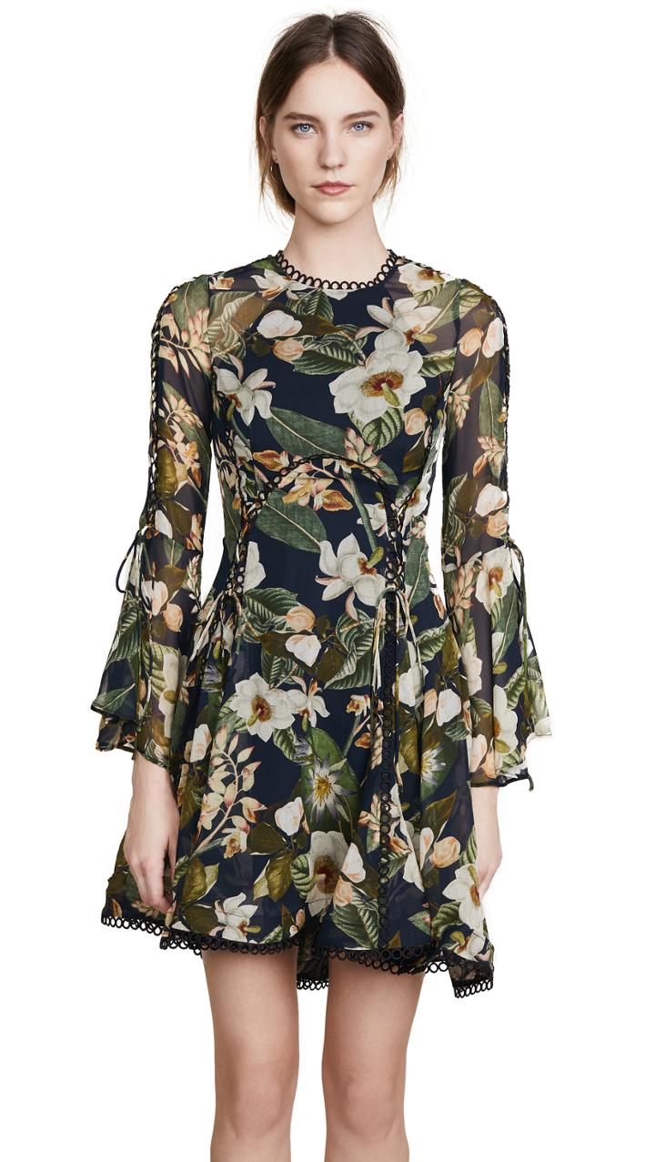 Thurley Poppy Paradise Print Dress