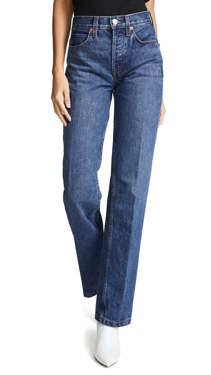 Re Done High Rise Medium Flare Jeans