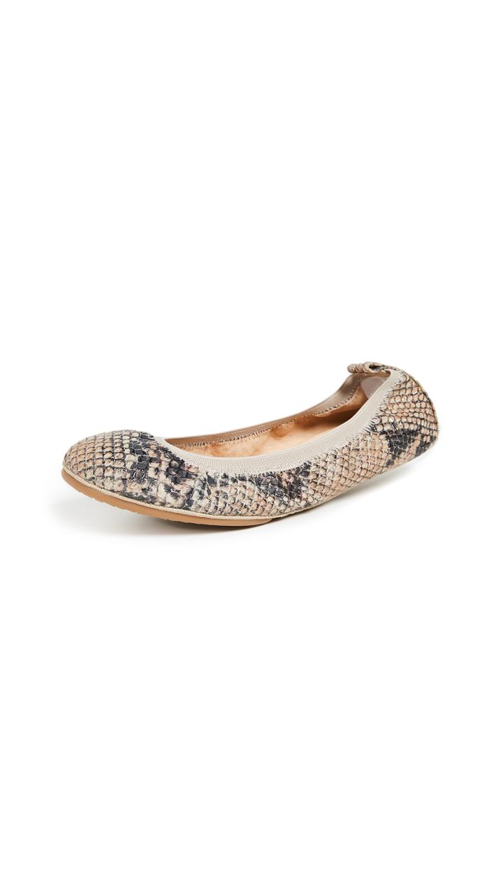 Yosi Samra Samara Ii Serpent Printed Flats