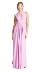 Jill Jill Stuart Deep V Neck Gown