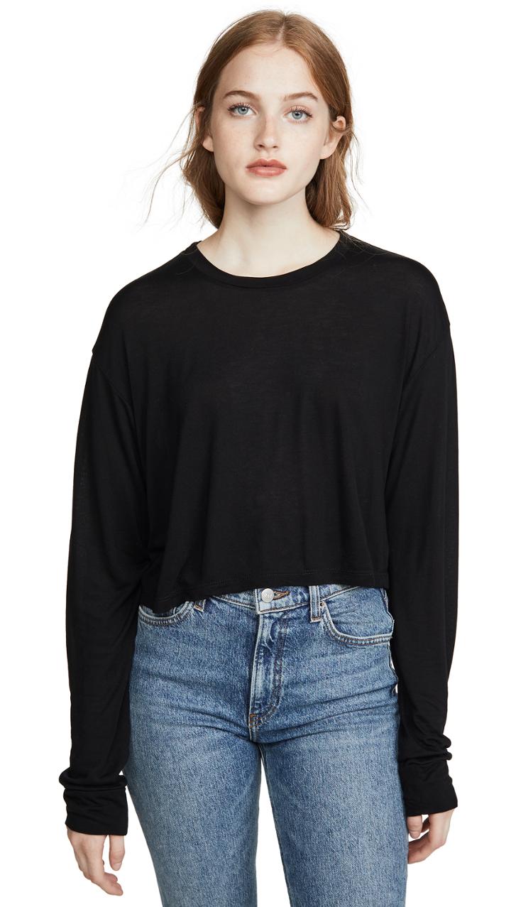 Reformation Chloe Long Sleeve Tee