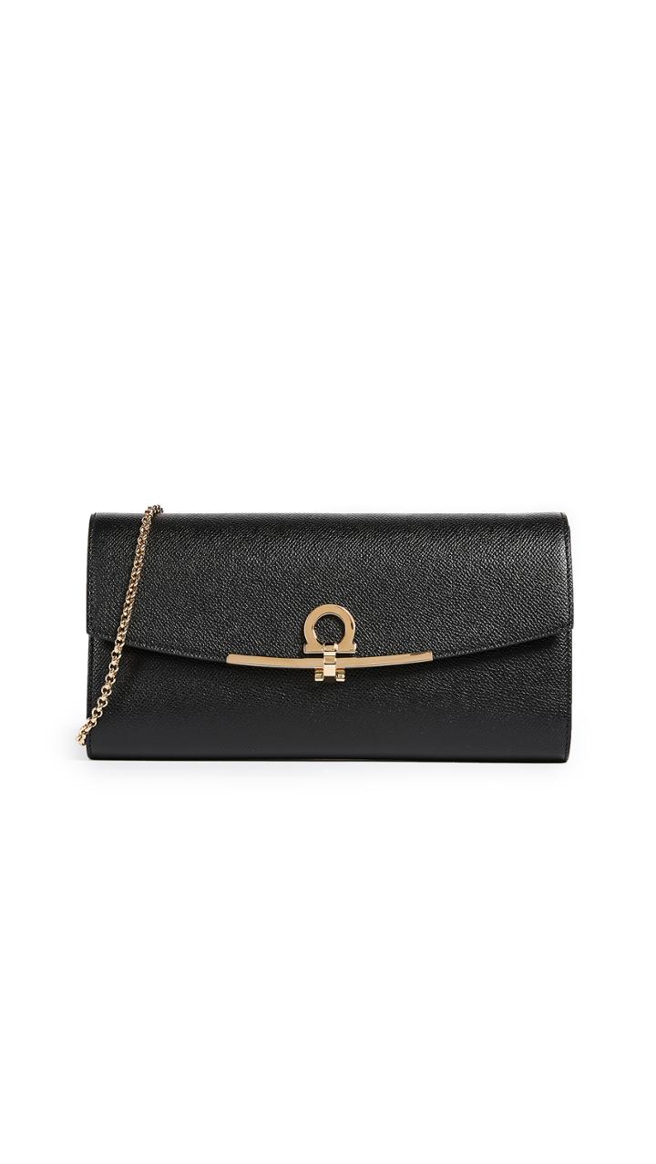 Salvatore Ferragamo Gancino Clip Mini Shoulder Bag