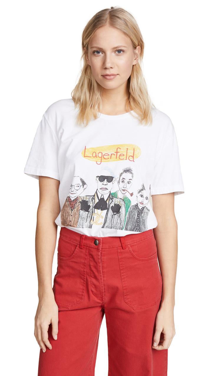Unfortunate Portrait Lagerfeld Tee