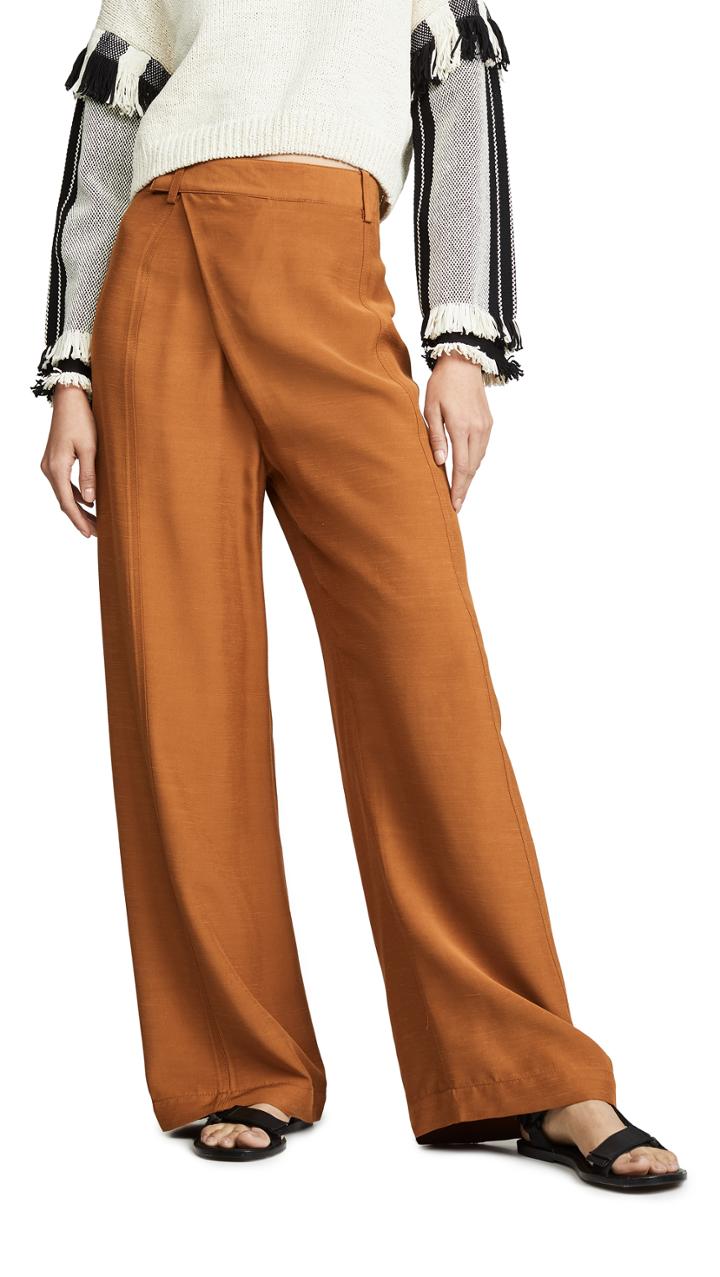 3 1 Phillip Lim Front Overlap Pants