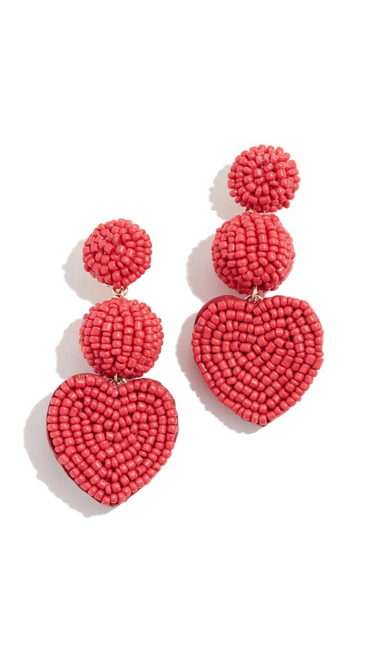 Baublebar Vitina Heart Drop Earrings