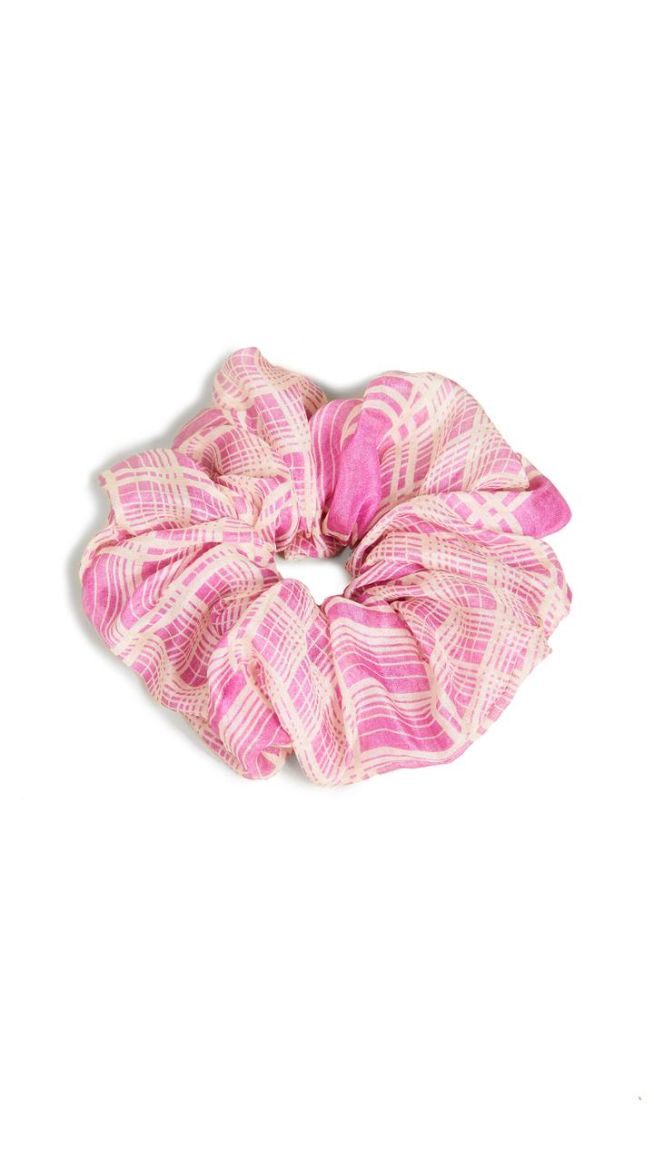 Chan Luu Plaid Scrunchie