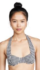 Solid Striped The Lana Bikini Top
