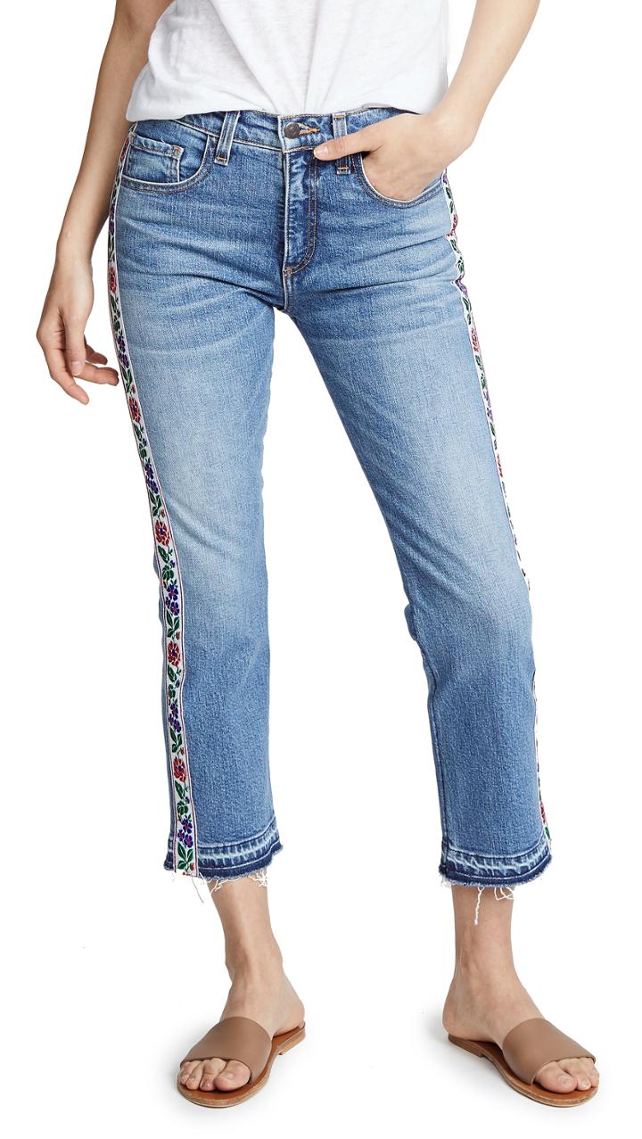 Veronica Beard Jean Ines Girlfriend Jeans