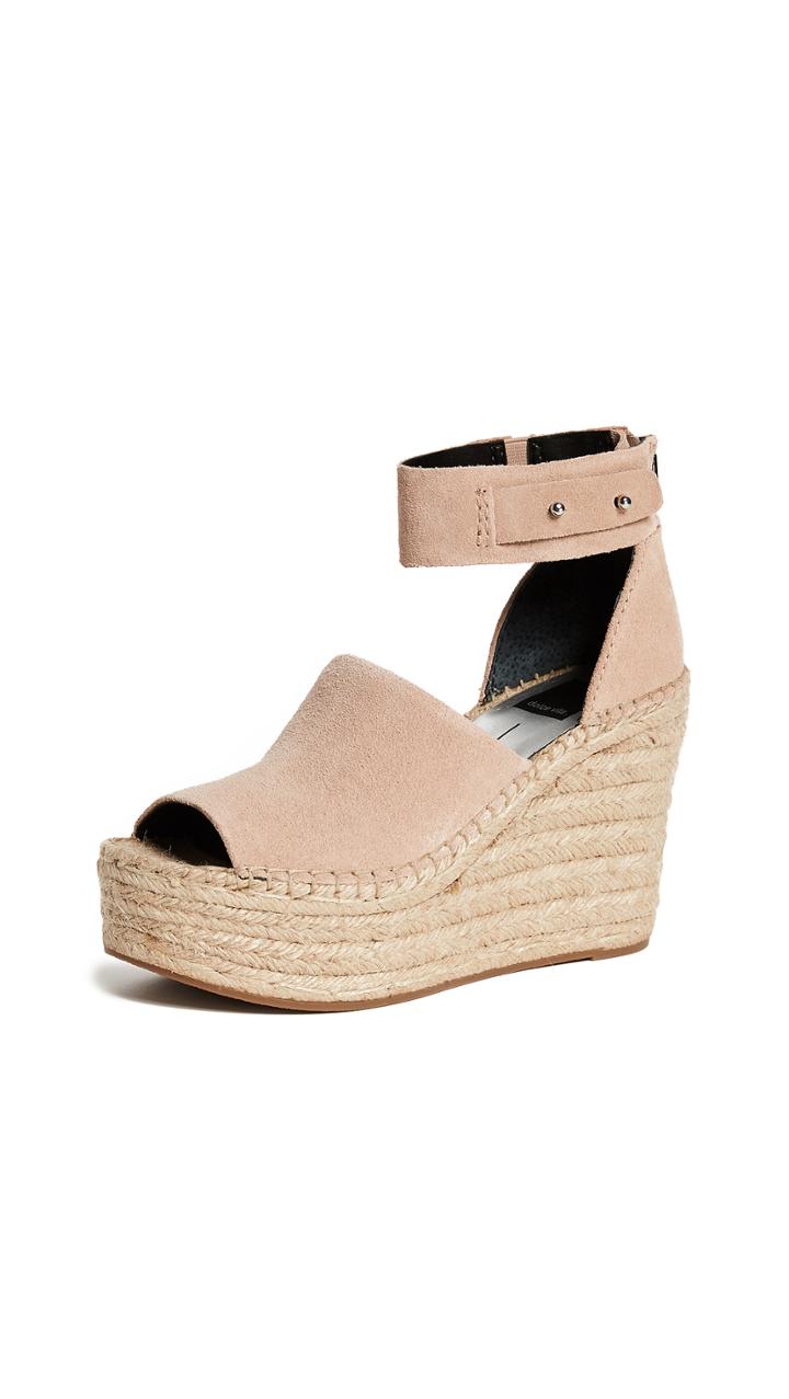 Dolce Vita Straw Wedge Espadrilles