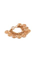 What Goes Around Comes Around Chanel 3 Tier Cc Twist Bracelet