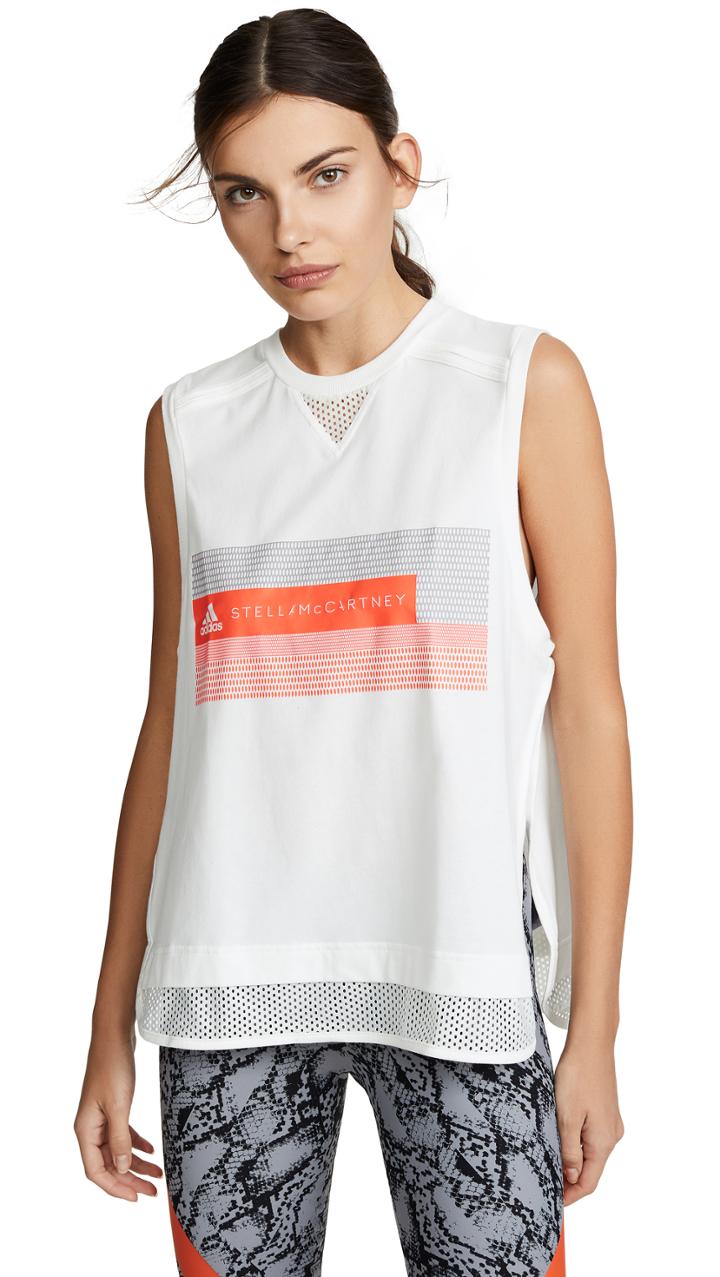 Adidas By Stella Mccartney Logo Tank