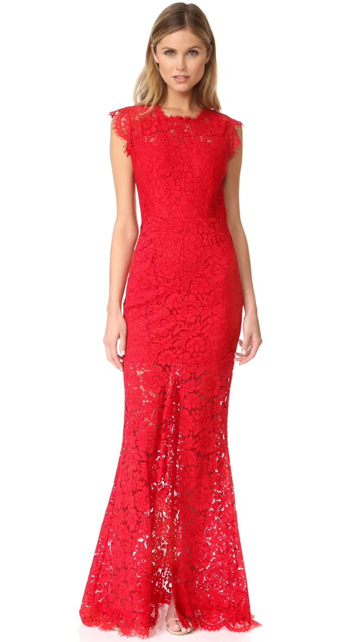 Rachel Zoe Estelle Cutout Back Maxi Dress