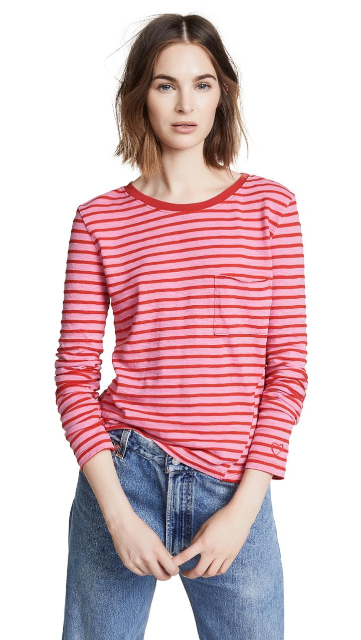 Pam Gela Long Sleeve Pocket Tee