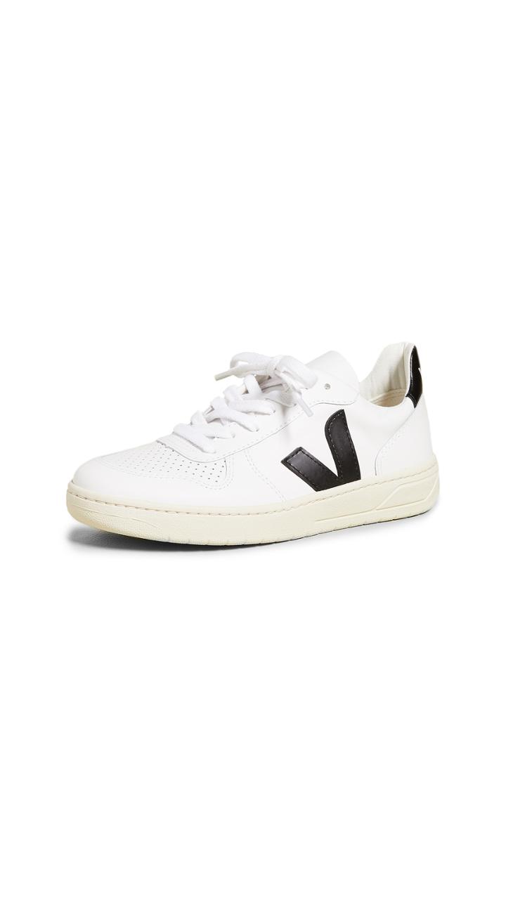 Veja V 10 Lace Up Sneakers