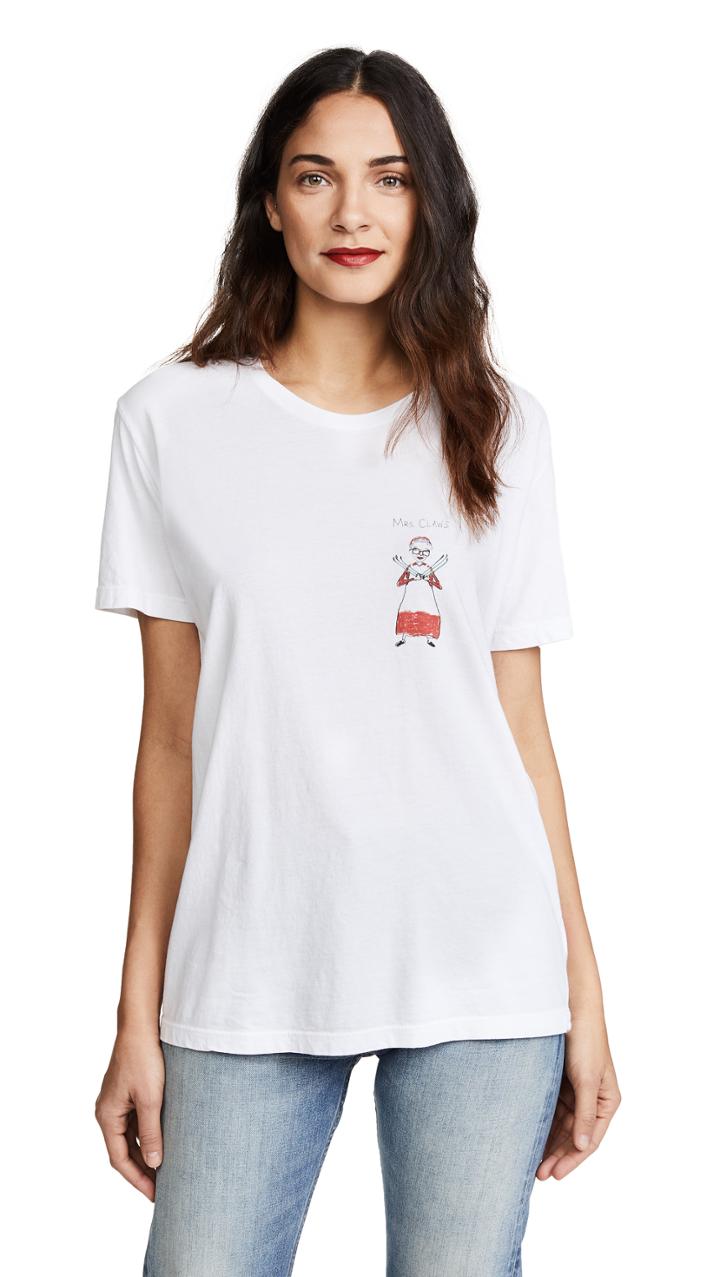 Unfortunate Portrait Mrs Claws Tee