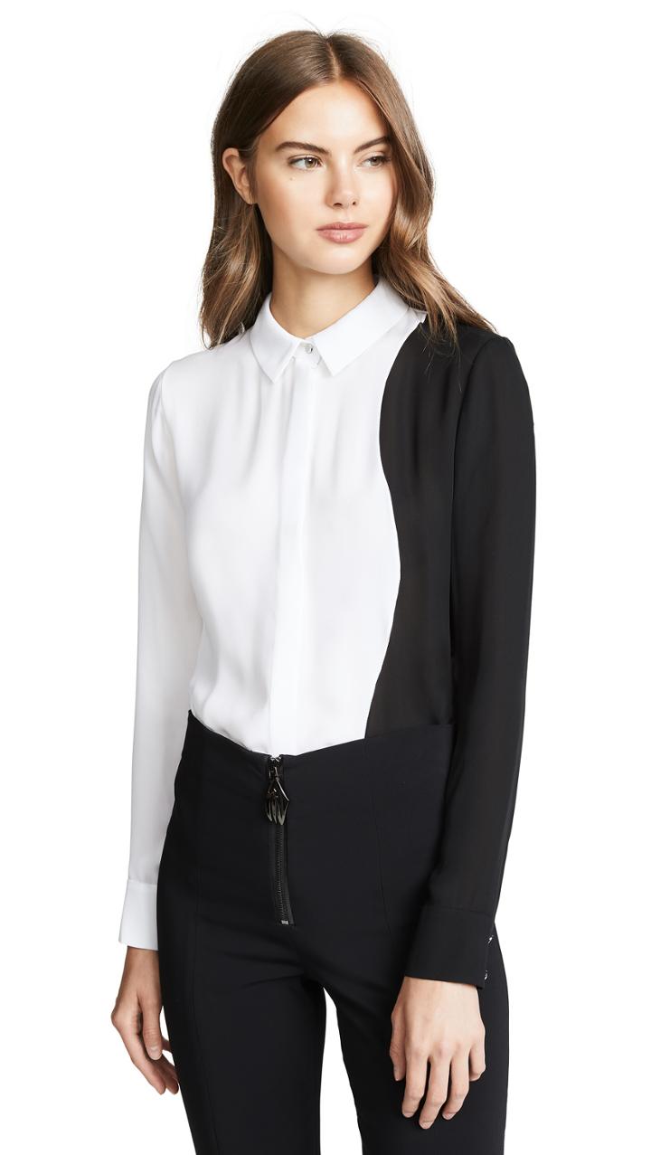Cushnie Et Ochs Button Down Blouse