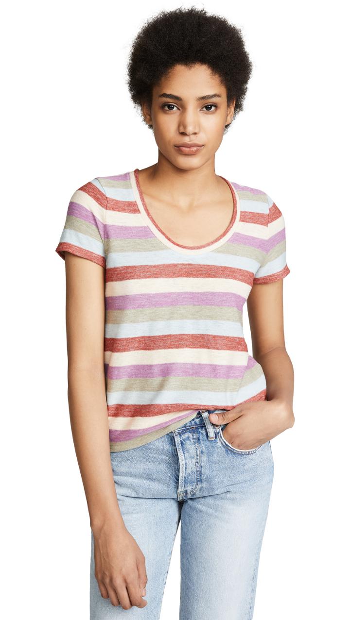 Madewell Gavin Caterpillar Stripe Tee