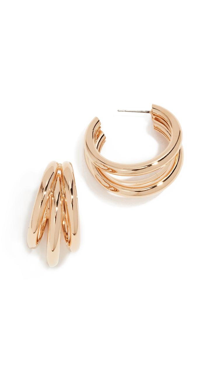 Reliquia Triple Hoop Earrings