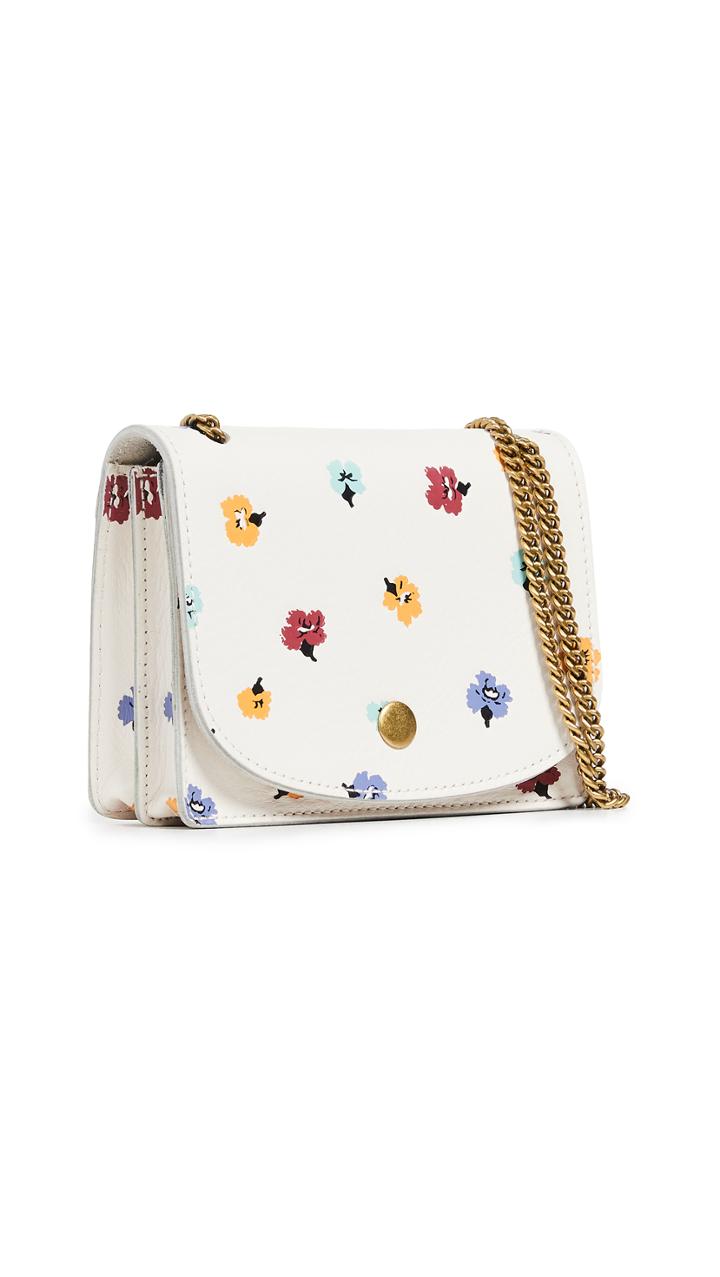 Madewell Confetti Floral Chain Crossbody Bag