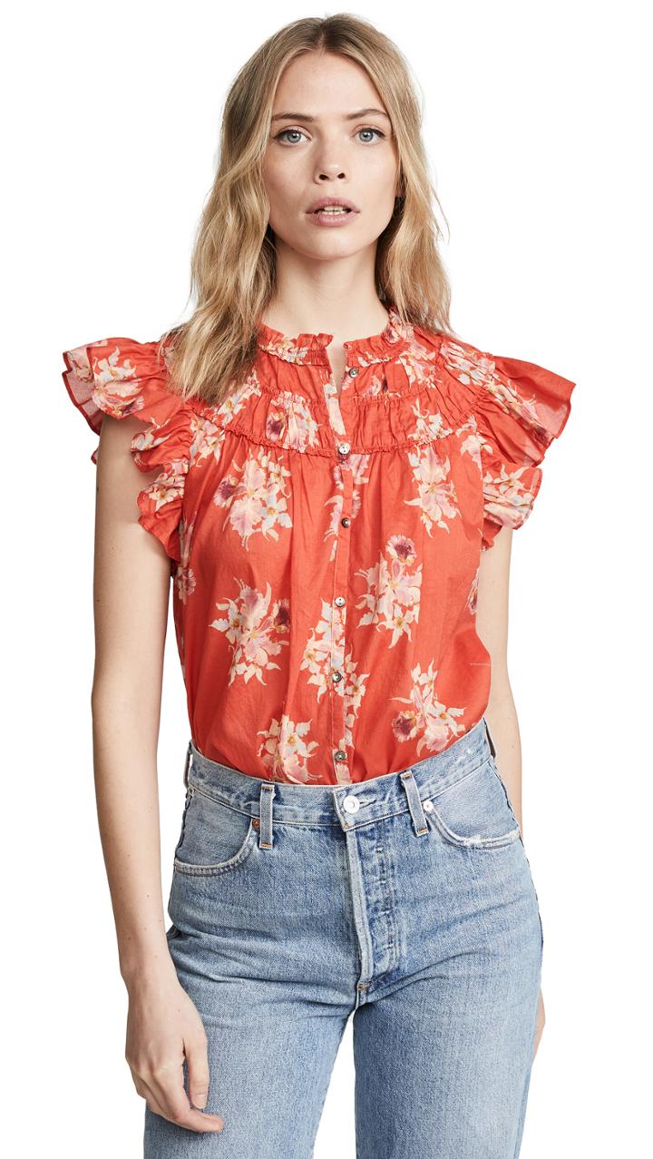 La Vie Rebecca Taylor Sleeveless Catrine Top