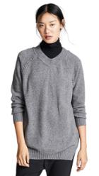 Belstaff Seaforth Wool V Neck Sweater