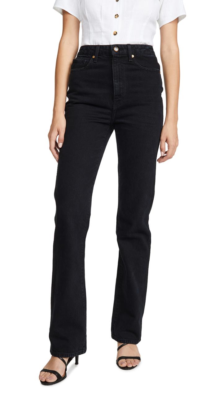 Khaite Danielle Stovepipe Jeans