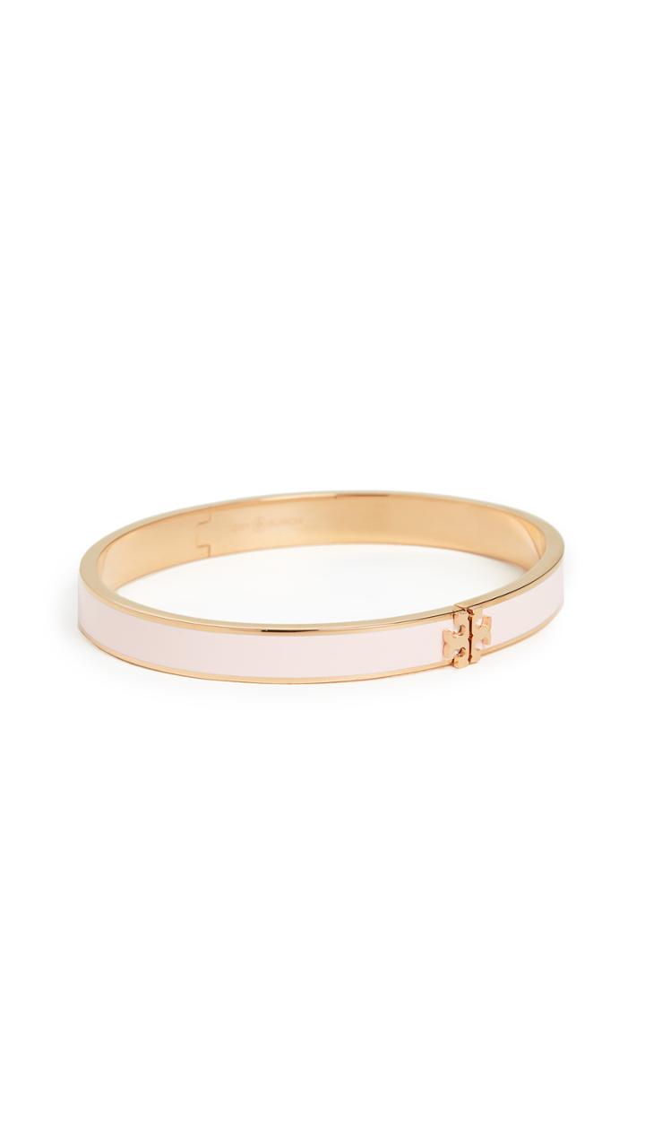 Tory Burch Kira Enamel Hinged Bracelet