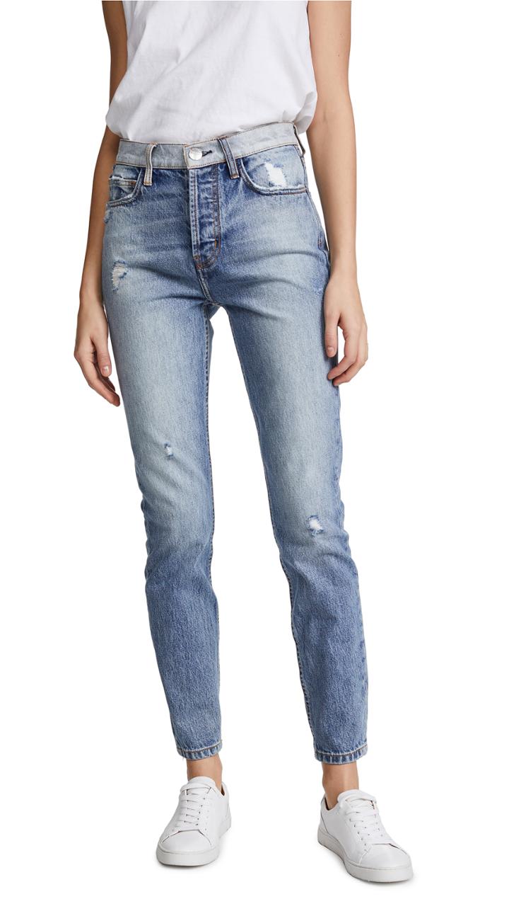 Current Elliott The Ultra High Waist Skinny Jeans